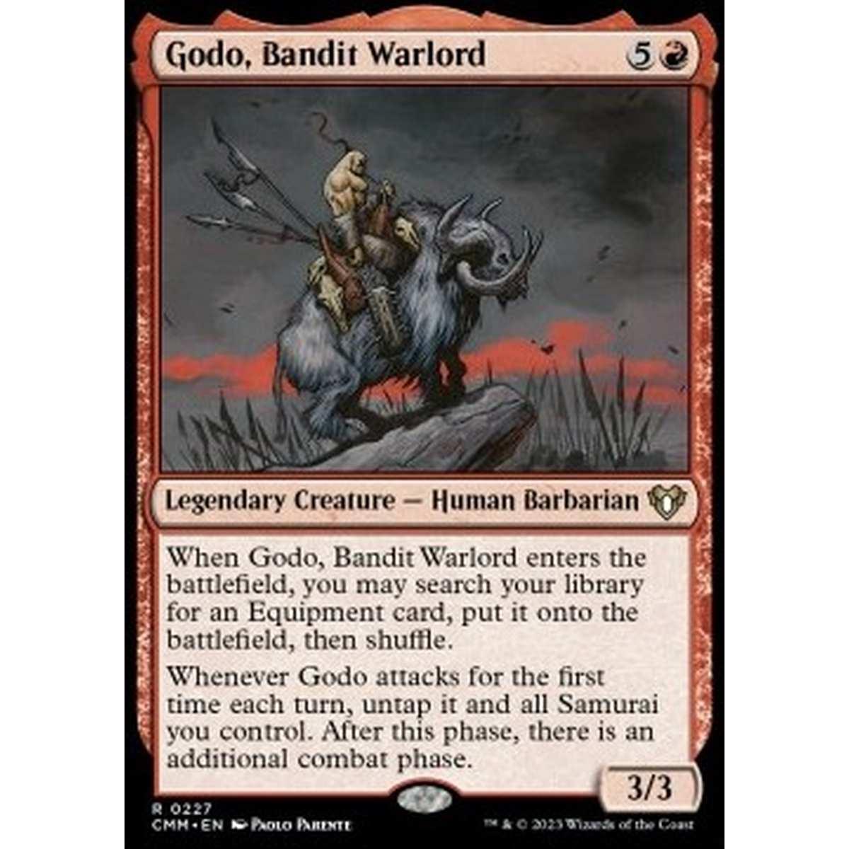 Godo, Bandit Warlord - Godo, Bandit Warlord - [CMM] [NM]