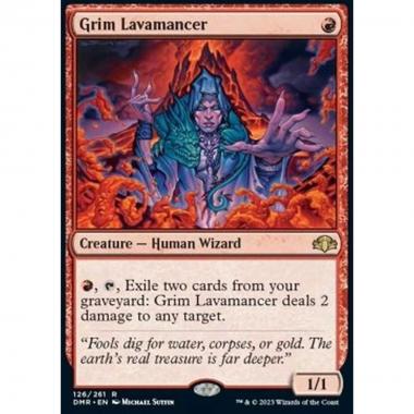 Grim Lavamancer - Grim Lavamancer - [DMR] [NM] [Foil]