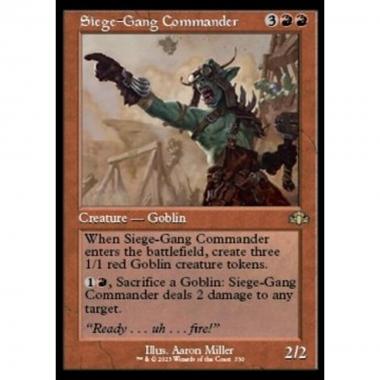 Siege-Gang Commander (V.1) - Siege-Gang Commander (V.1) - [XDMR] [NM] [Foil]