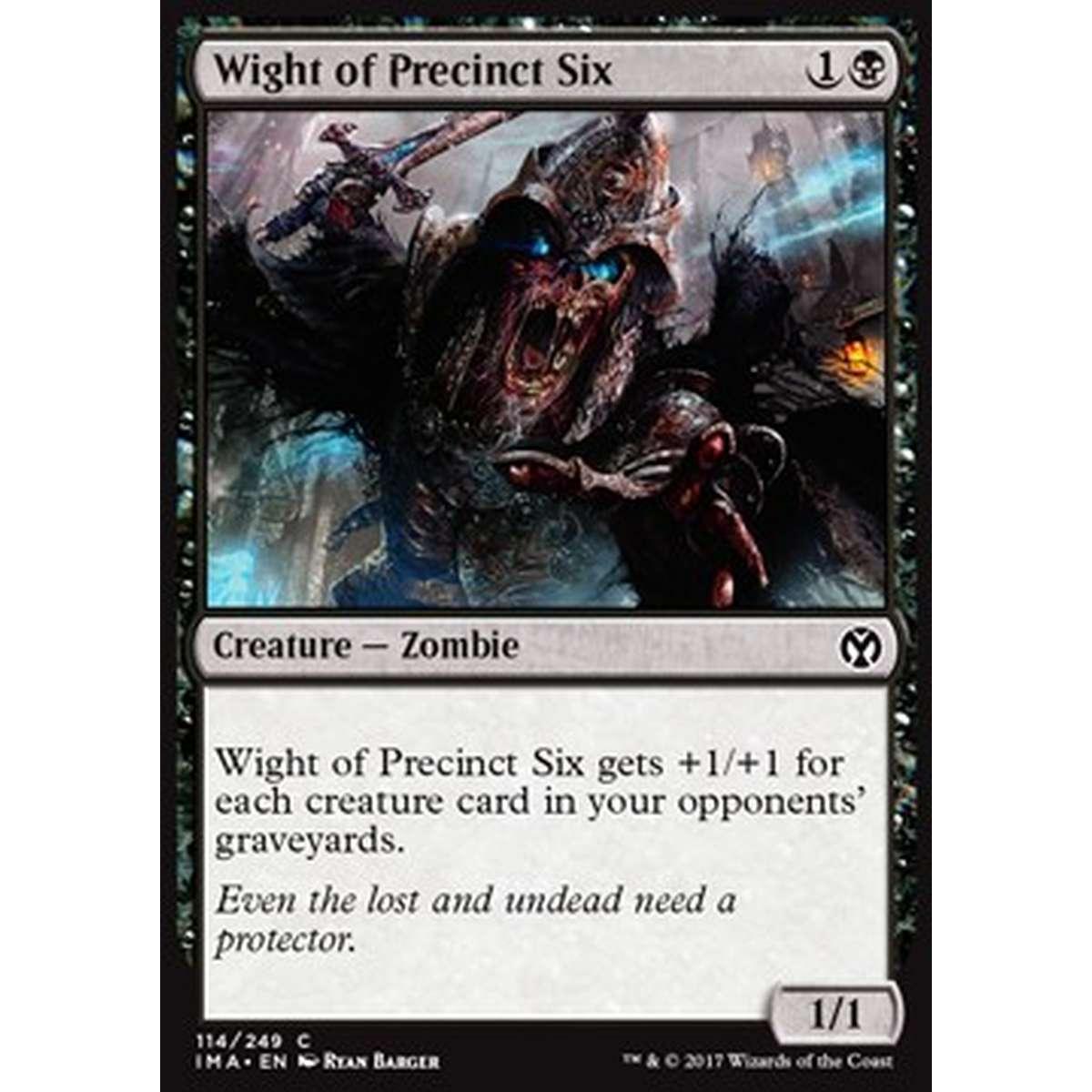 Wight of Precinct Six - Wight of Precinct Six - [IMA] [NM]