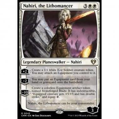 Nahiri, the Lithomancer - Nahiri, the Lithomancer - [CMM] [NM] [Foil]