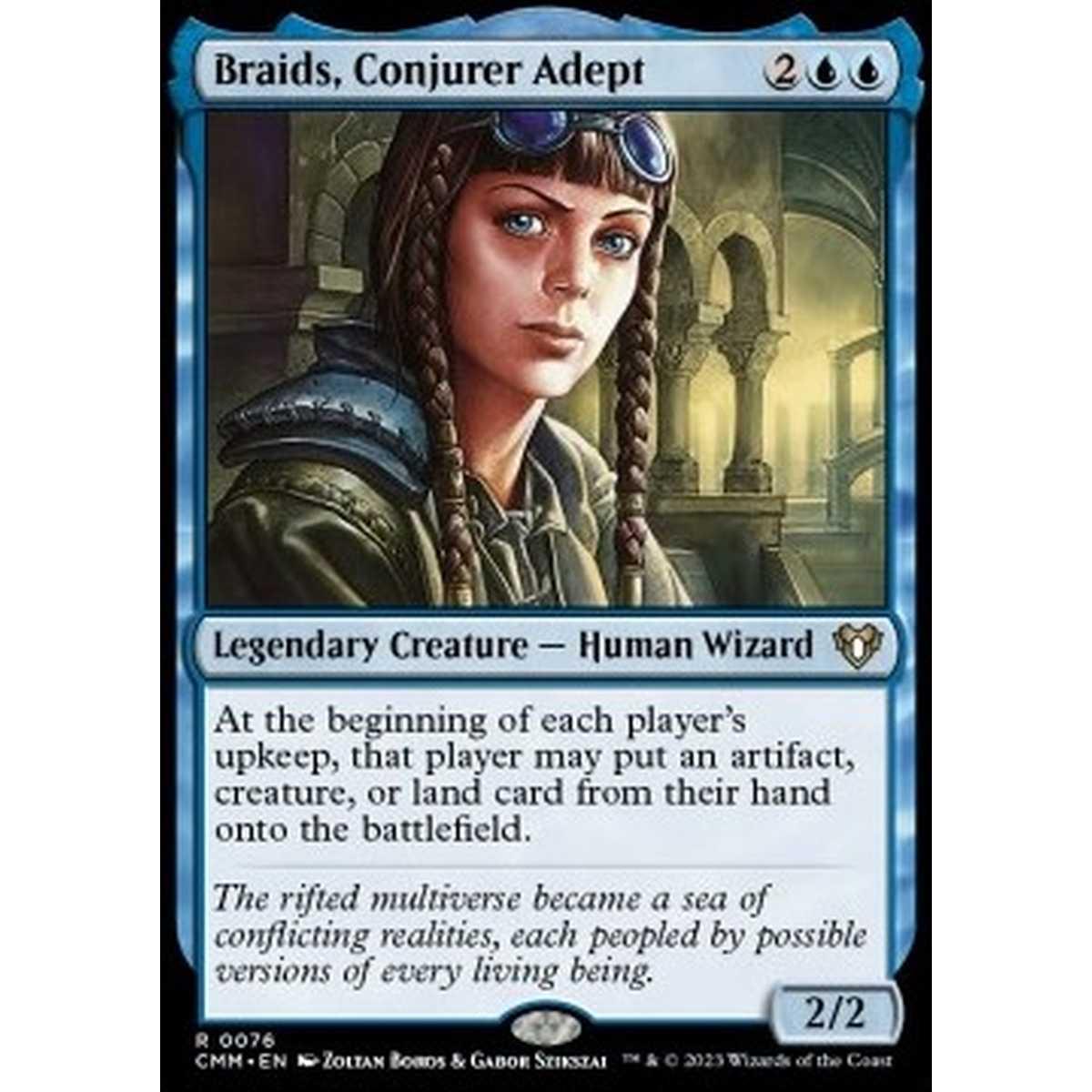 Braids, Conjurer Adept - Braids, Conjurer Adept - [CMM] [NM] [Foil]