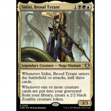 Sidisi, Brood Tyrant - Sidisi, Brood Tyrant - [CMM] [NM] [Foil]