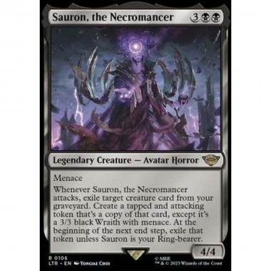Sauron, the Necromancer - Sauron, the Necromancer - [LTR] [NM] [Foil]