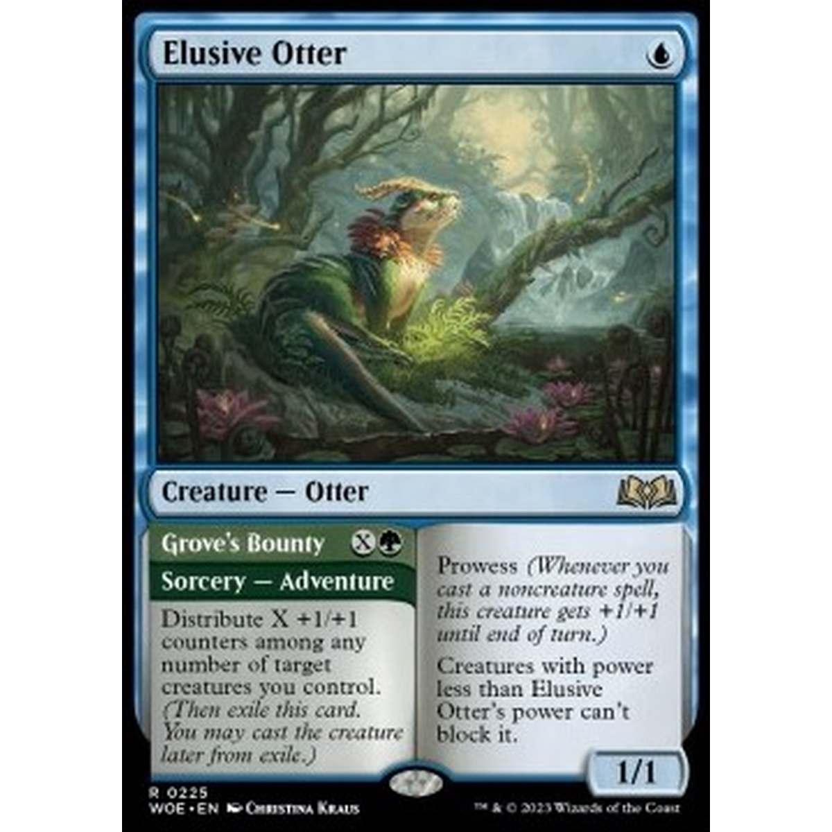 Elusive Otter // Grove's Bounty - Elusive Otter // Grove's Bounty - [WOE] [NM]