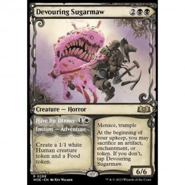 Devouring Sugarmaw // Have for Dinner - Devouring Sugarmaw // Have for Dinner - [XWOE] [NM] [Foil]