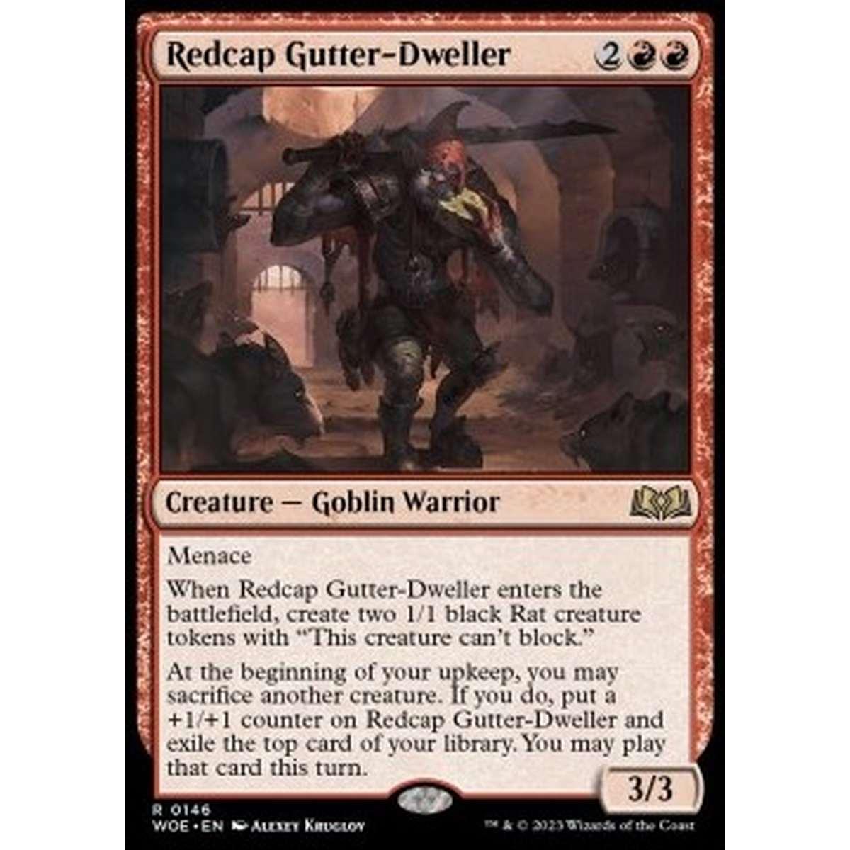 Redcap Gutter-Dweller - Redcap Gutter-Dweller - [WOE] [NM] [Foil]