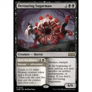Devouring Sugarmaw // Have for Dinner - Devouring Sugarmaw // Have for Dinner - [WOE] [NM] [Foil]