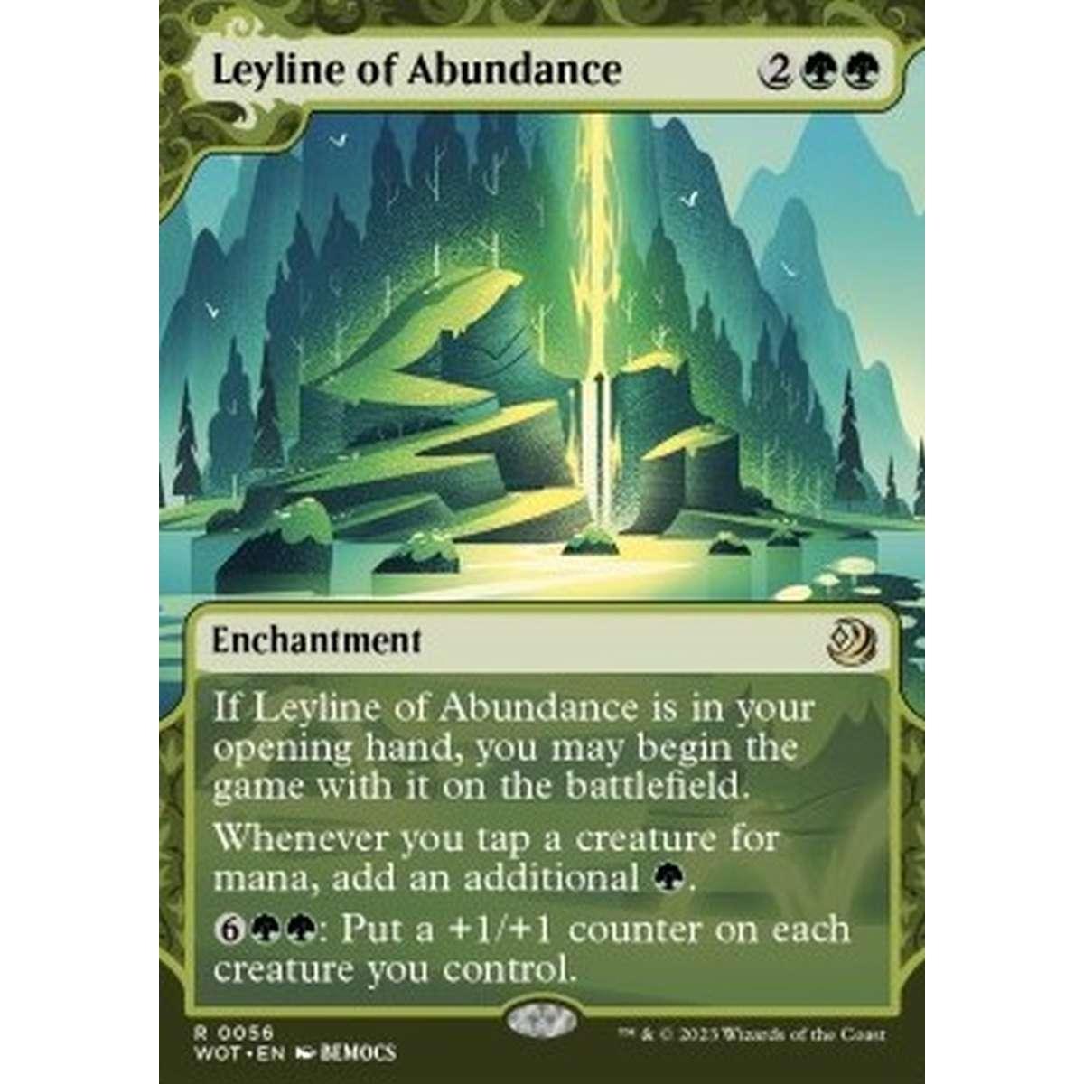 Leyline of Abundance - Leyline of Abundance - [WOT] [NM]