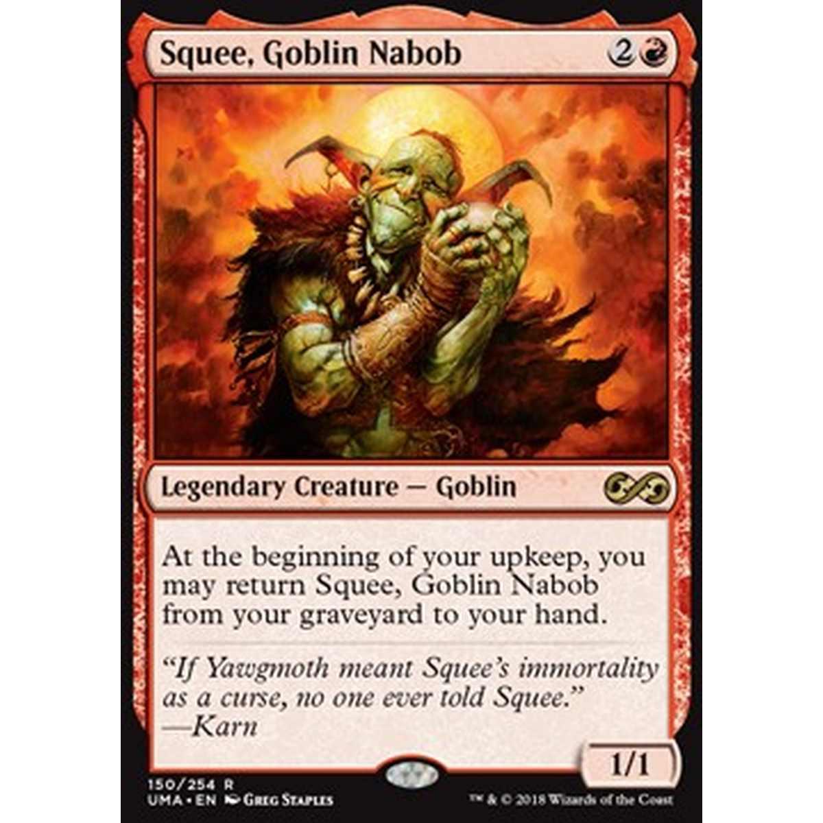 Squee, Goblin Nabob - Squee, Goblin Nabob - [UMA] [EX]