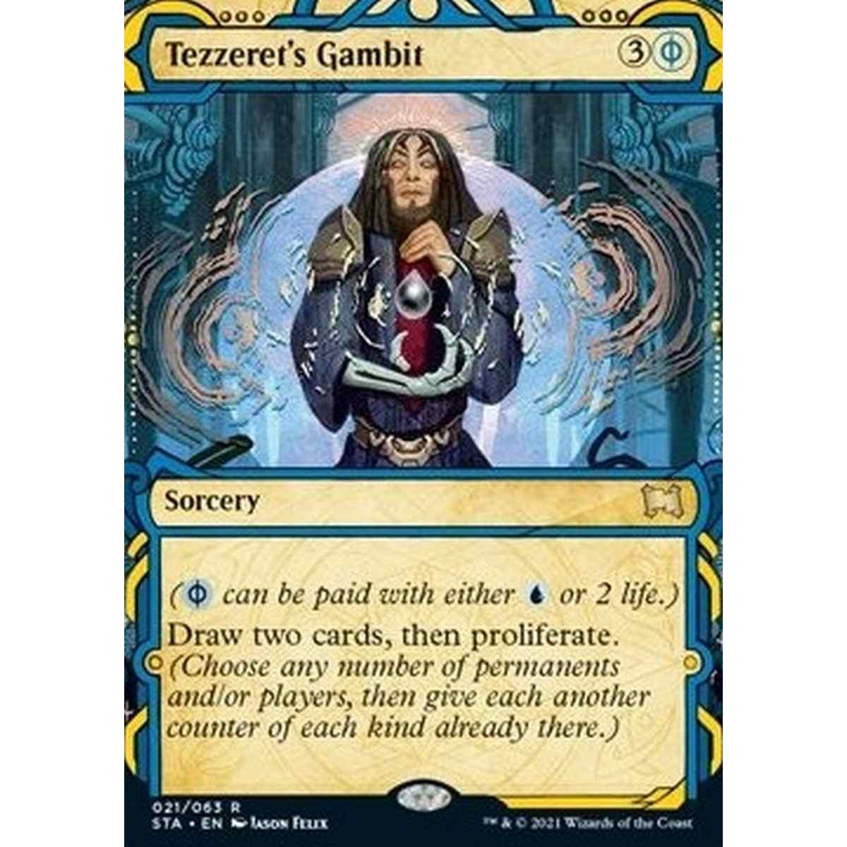 Tezzeret's Gambit (V.1) - Tezzeret's Gambit (V.1) - [STA] [NM]