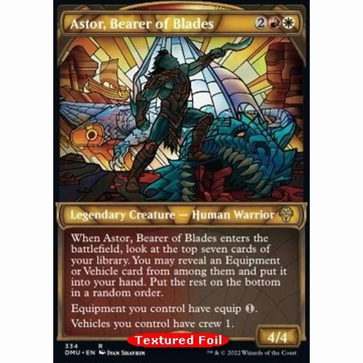 Astor, Bearer of Blades (V.2) - Astor, Bearer of Blades (V.2) - [XDMU] [NM] [Foil]