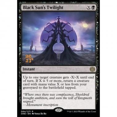 Black Sun's Twilight (V.1) - Crepuscolo del Sole Nero (V.1) - [PONE] [NM] [Foil]