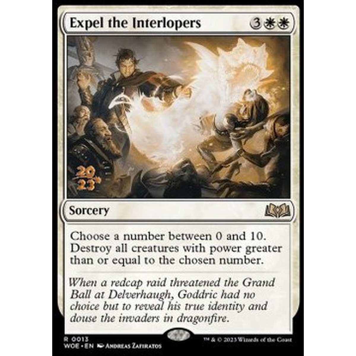 Expel the Interlopers (V.1) - Expel the Interlopers (V.1) - [PWOE] [NM] [Foil]