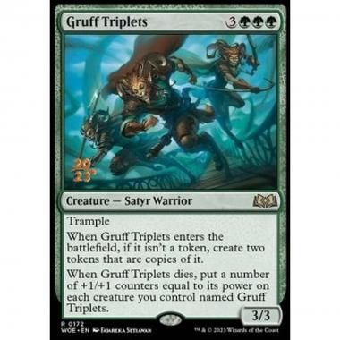 Gruff Triplets (V.1) - Trio Esuberante (V.1) - [PWOE] [NM] [Foil]