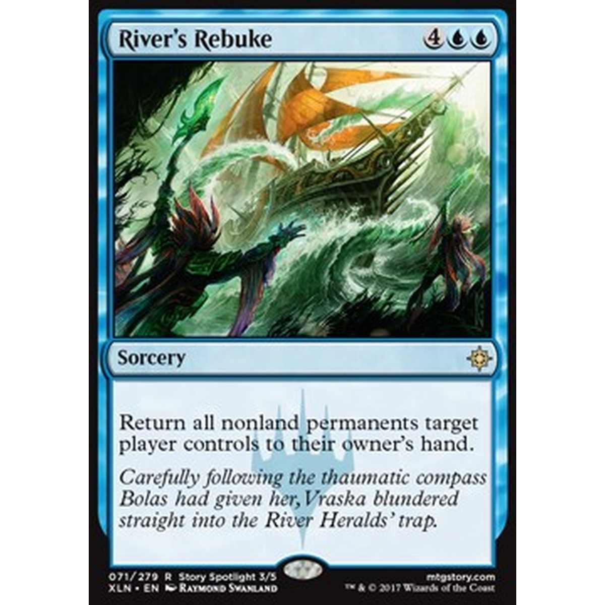 River's Rebuke - Sdegno del Fiume - [XLN] [EX] [Foil]