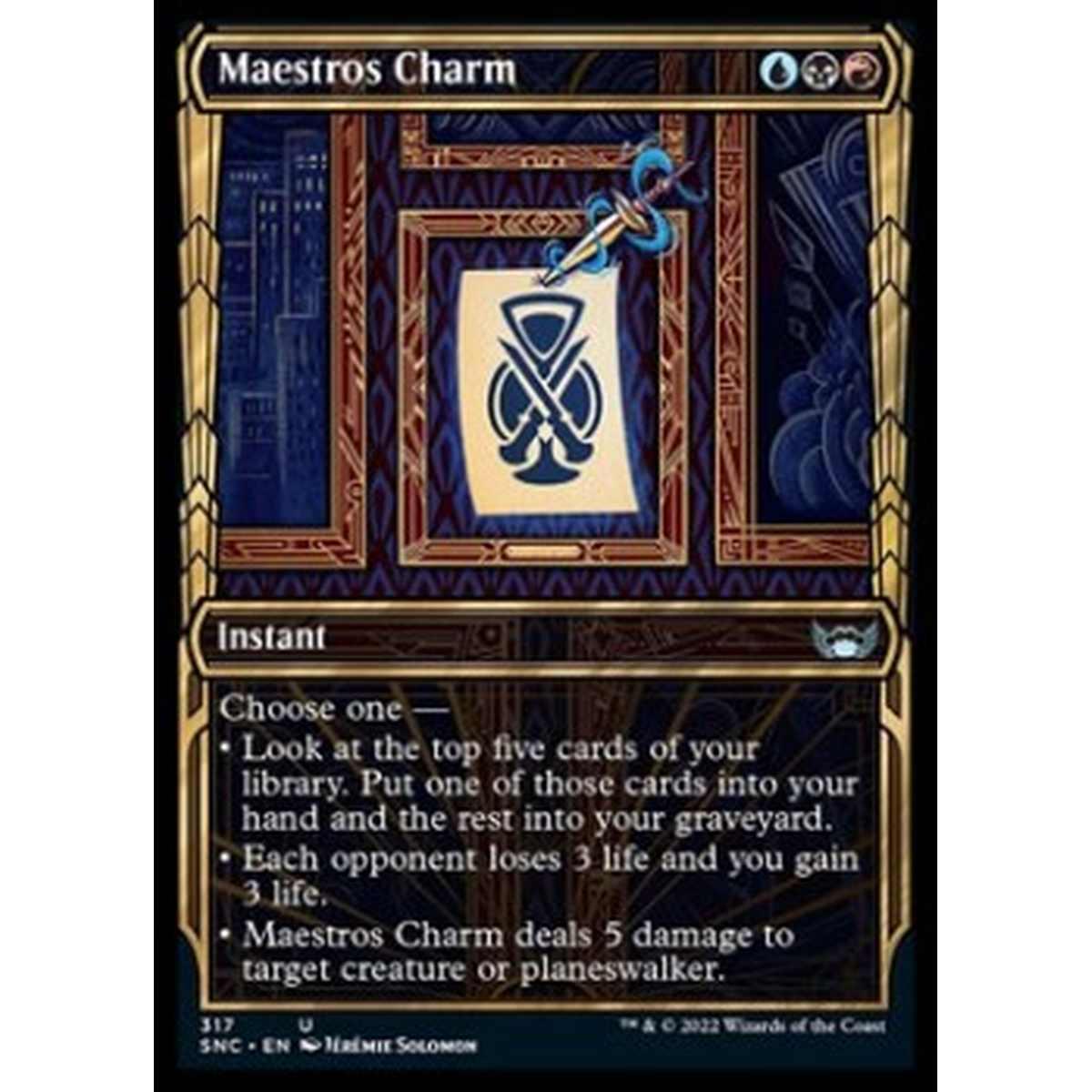 Maestros Charm (V.1) - Talismano dei Maestro (V.1) - [XSNC] [NM] [Foil]