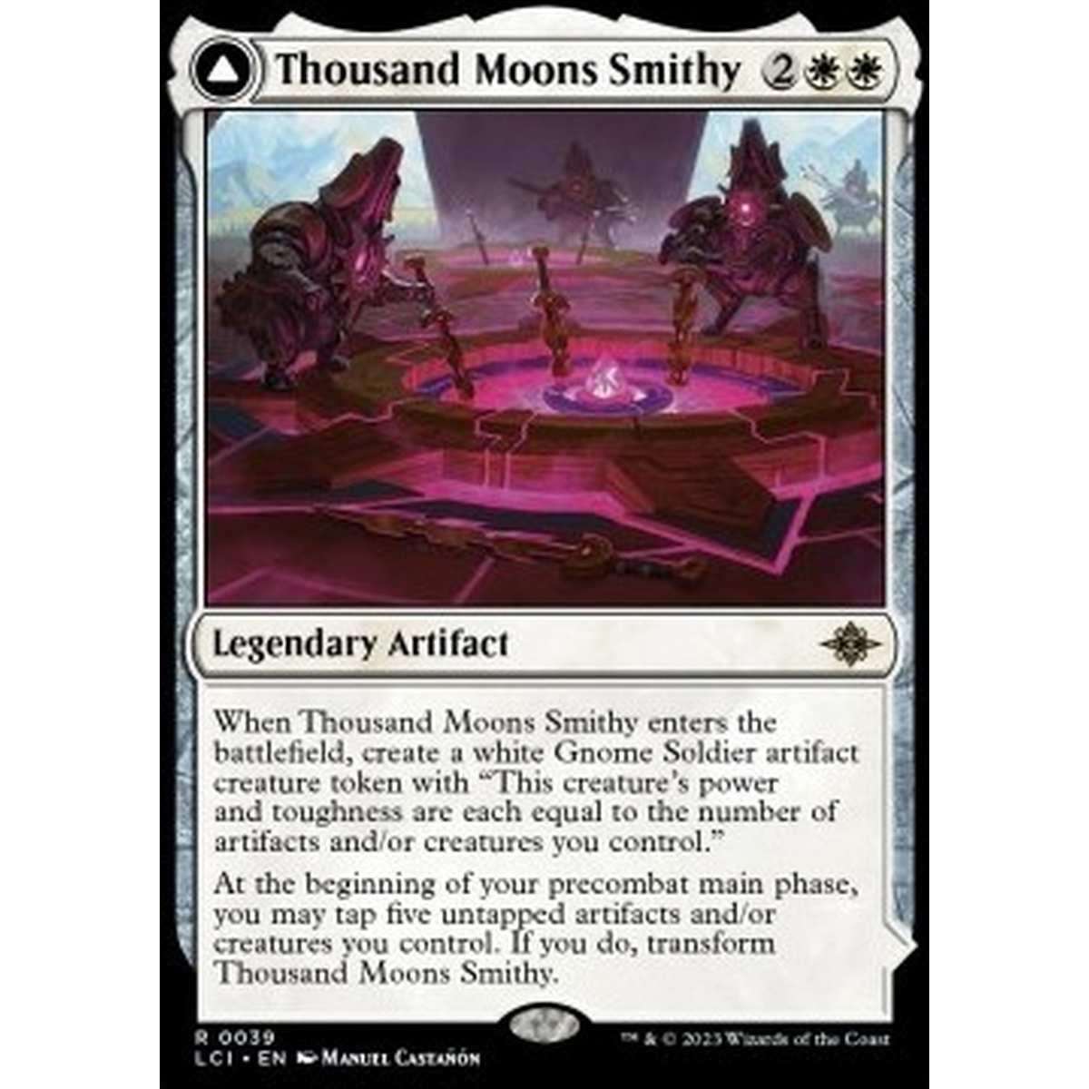 Thousand Moons Smithy // Barracks of the Thousand - Thousand Moons Smithy // Barracks of the Thousand - [LCI] [NM]