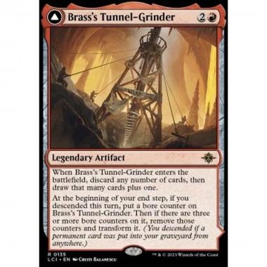 Brass's Tunnel-Grinder // Tecutlan, the Searing Rift - Brass's Tunnel-Grinder // Tecutlan, the Searing Rift - [LCI] [NM]