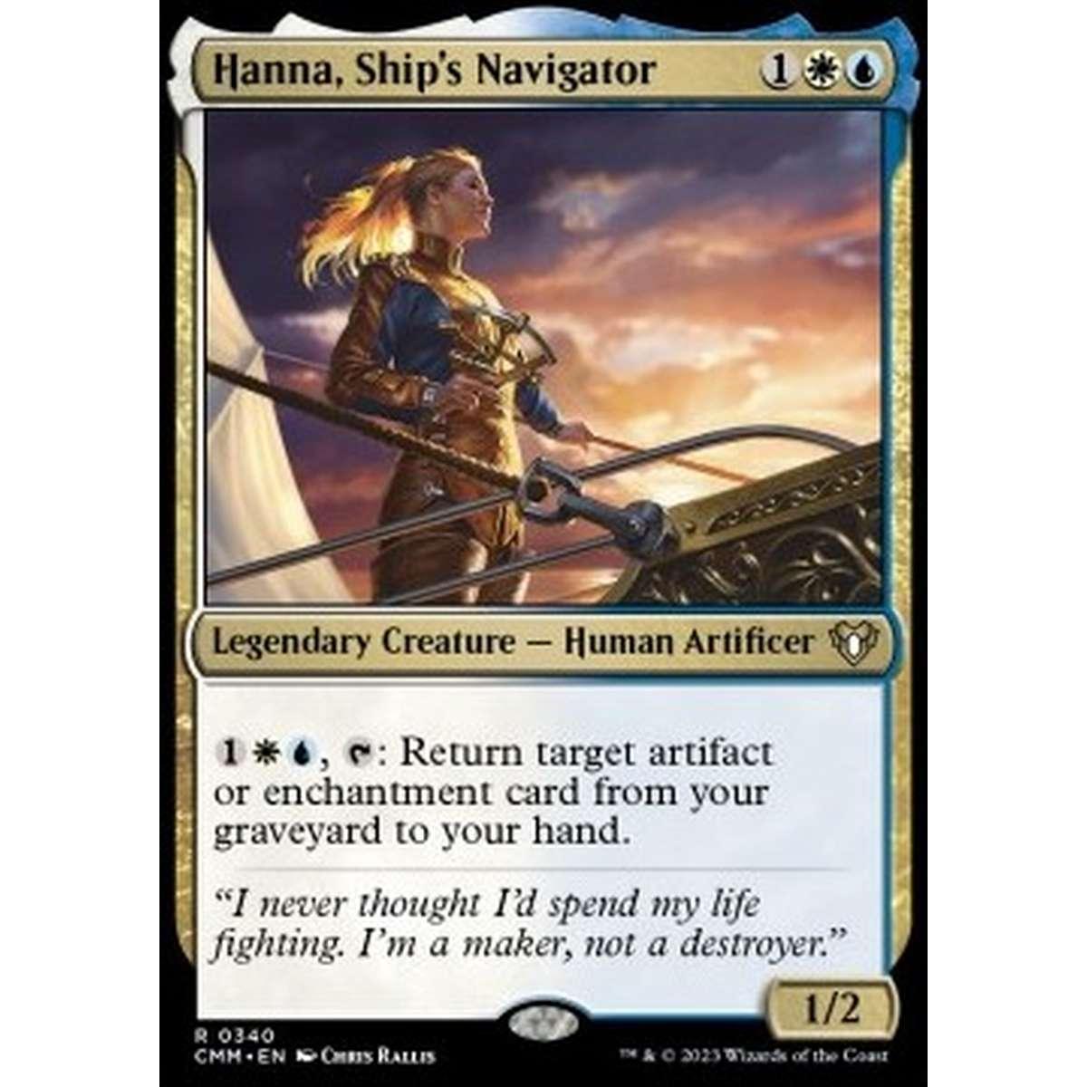 Hanna, Ship's Navigator - Hanna, Ship's Navigator - [CMM] [NM] [Foil]