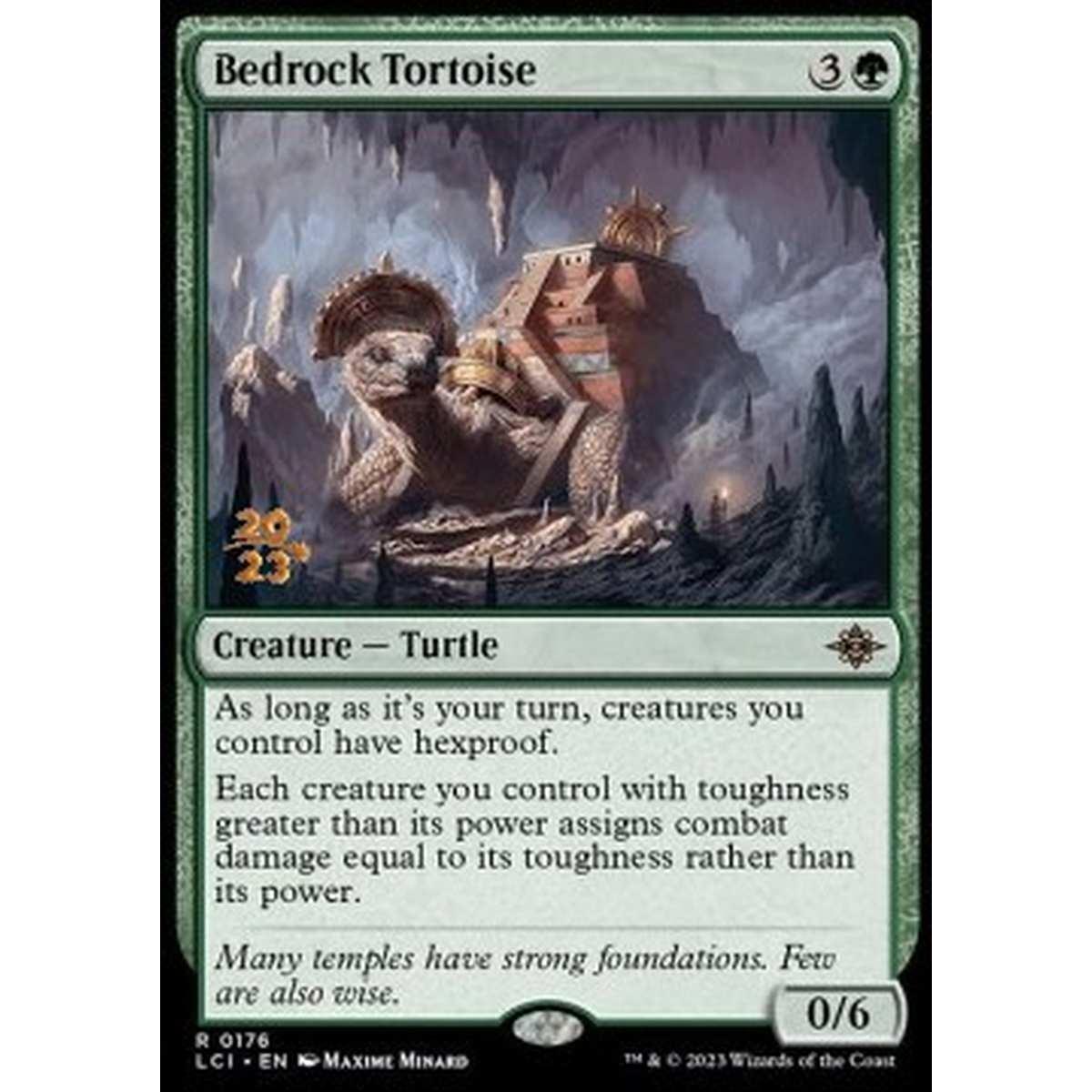 Bedrock Tortoise (V.1) - Testuggine del Sostrato (V.1) - [PLCI] [NM] [Foil]
