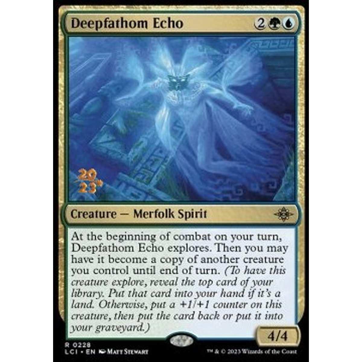 Deepfathom Echo (V.1) - Eco delle Profondit  (V.1) - [PLCI] [NM] [Foil]