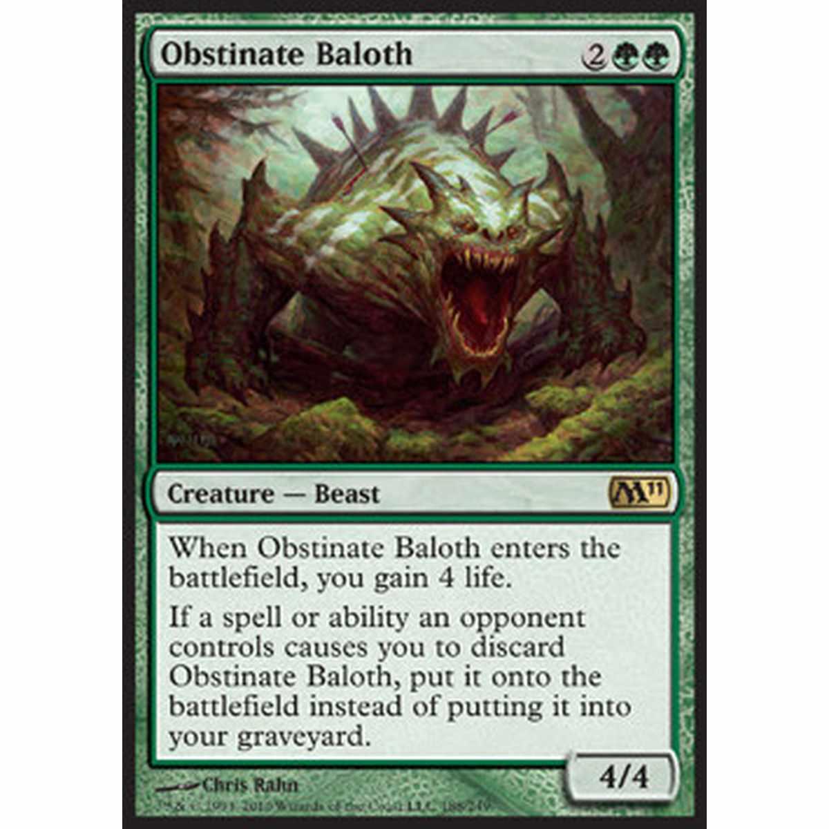 Obstinate Baloth - Baloth Testardo - [M11] [EX]