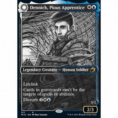 Dennick, Pious Apprentice // Dennick, Pious Apparition - Dennick, Pious Apprentice // Dennick, Pious Apparition - [XMID] [NM]