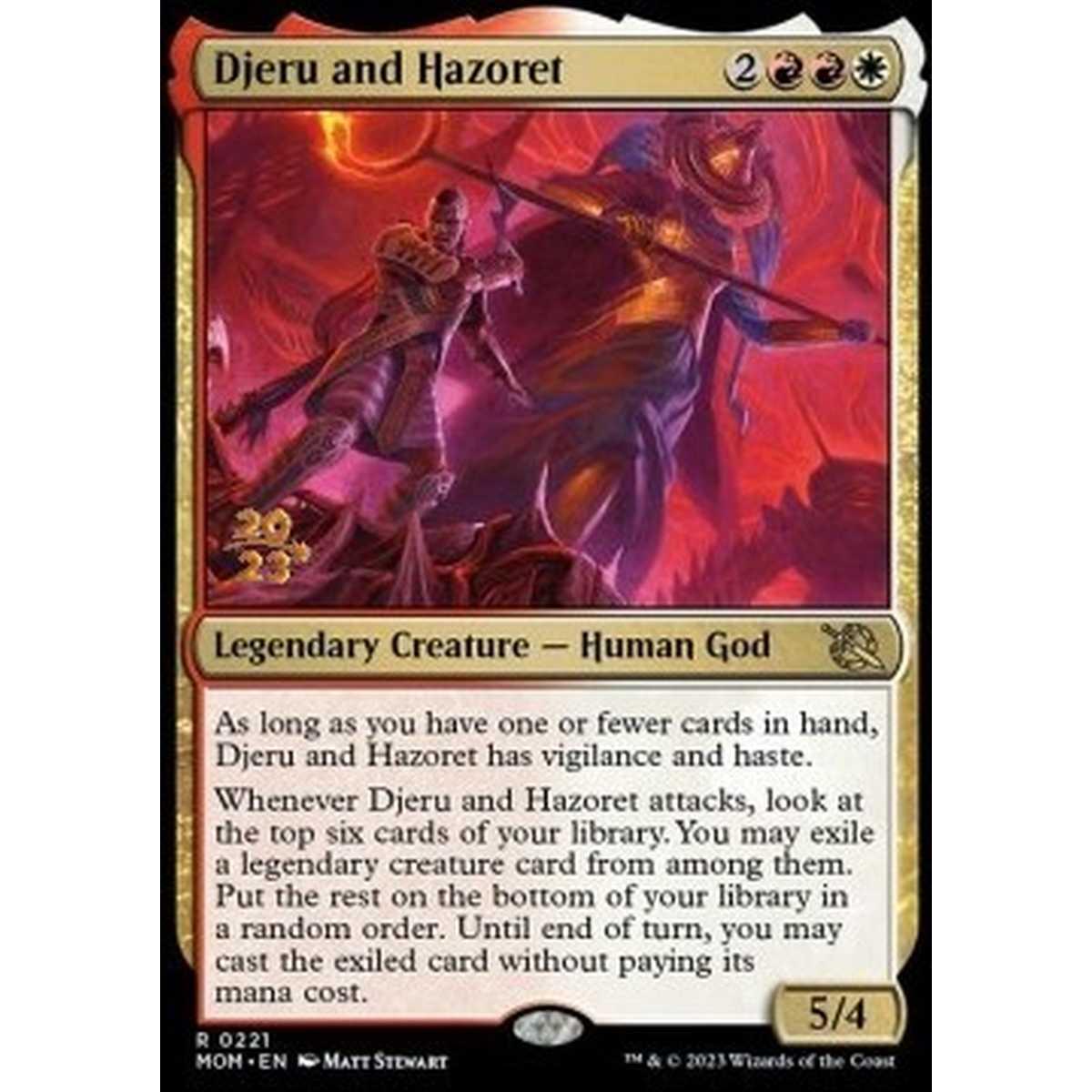 Djeru and Hazoret (V.1) - Djeru e Hazoret (V.1) - [PMOM] [NM] [Foil]