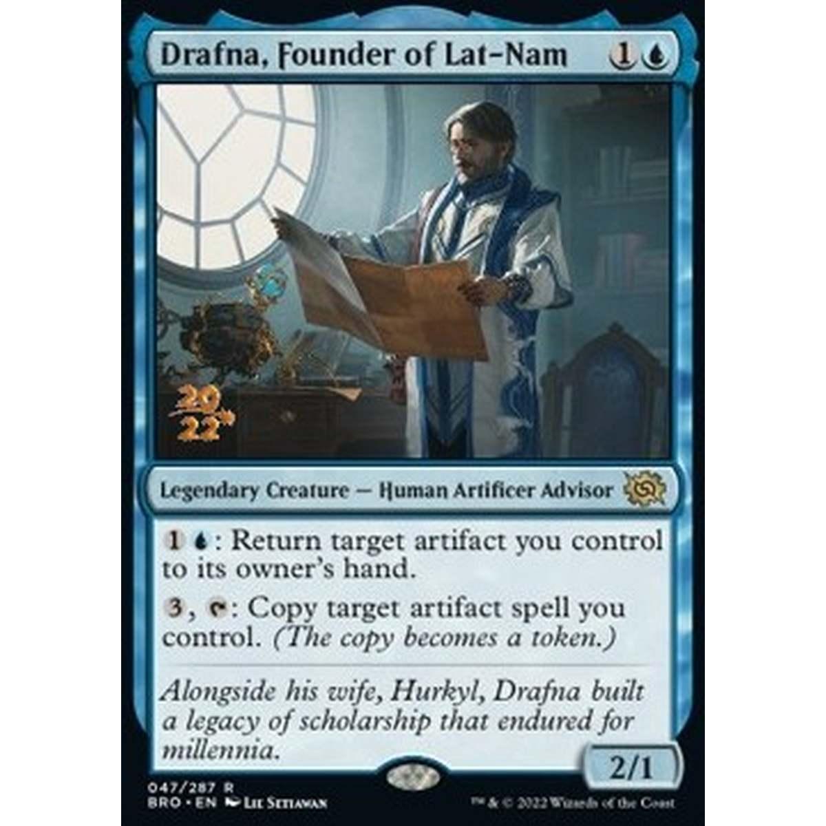 Drafna, Founder of Lat-Nam (V.1) - Drafna, Fondatore di Lat-Nam (V.1) - [PBRO] [NM] [Foil]