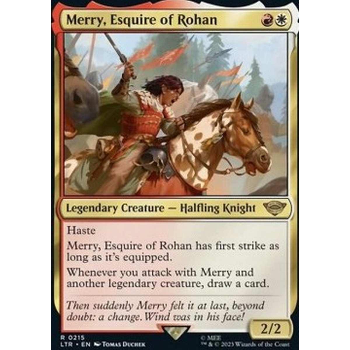 Merry, Esquire of Rohan - Merry, Esquire of Rohan - [LTR] [NM] [Foil]
