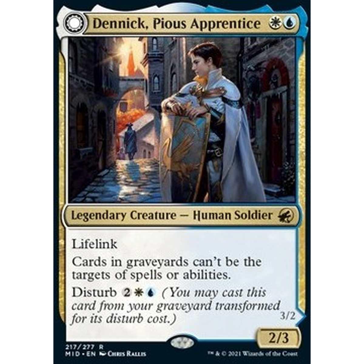 Dennick, Pious Apprentice // Dennick, Pious Apparition - Dennick, Apprendista Devoto // Dennick, Apparizione Devota - [MID] [NM]