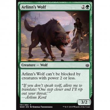 Arlinn's Wolf - Lupo di Arlinn - [WAR] [NM]
