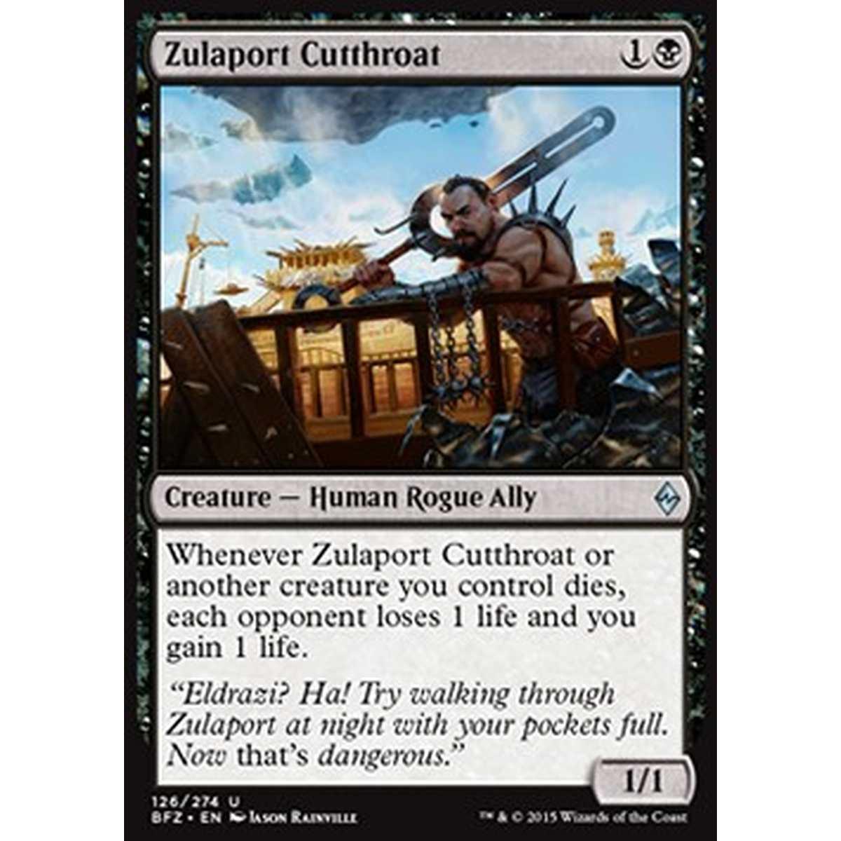 Zulaport Cutthroat - Zulaport Cutthroat - [BFZ] [EX]