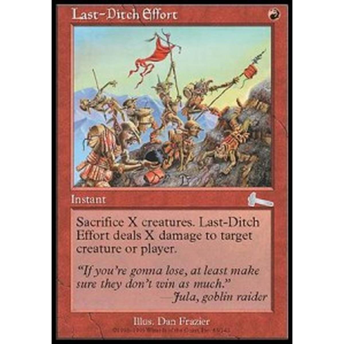 Last-Ditch Effort - Last-Ditch Effort - [ULG] [EX]