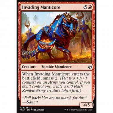 Invading Manticore - Manticora dell'Invasione - [WAR] [NM]