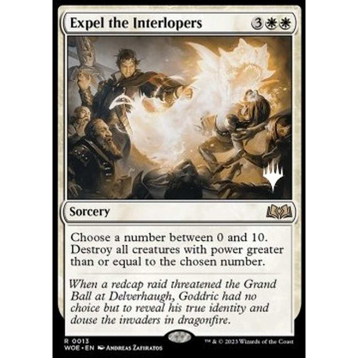 Expel the Interlopers (V.2) - Espellere gli Intrusi (V.2) - [PWOE] [NM] [Foil]