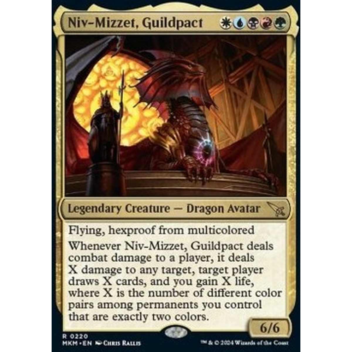 Niv-Mizzet, Guildpact - Niv-Mizzet, Guildpact - [MKM] [NM]