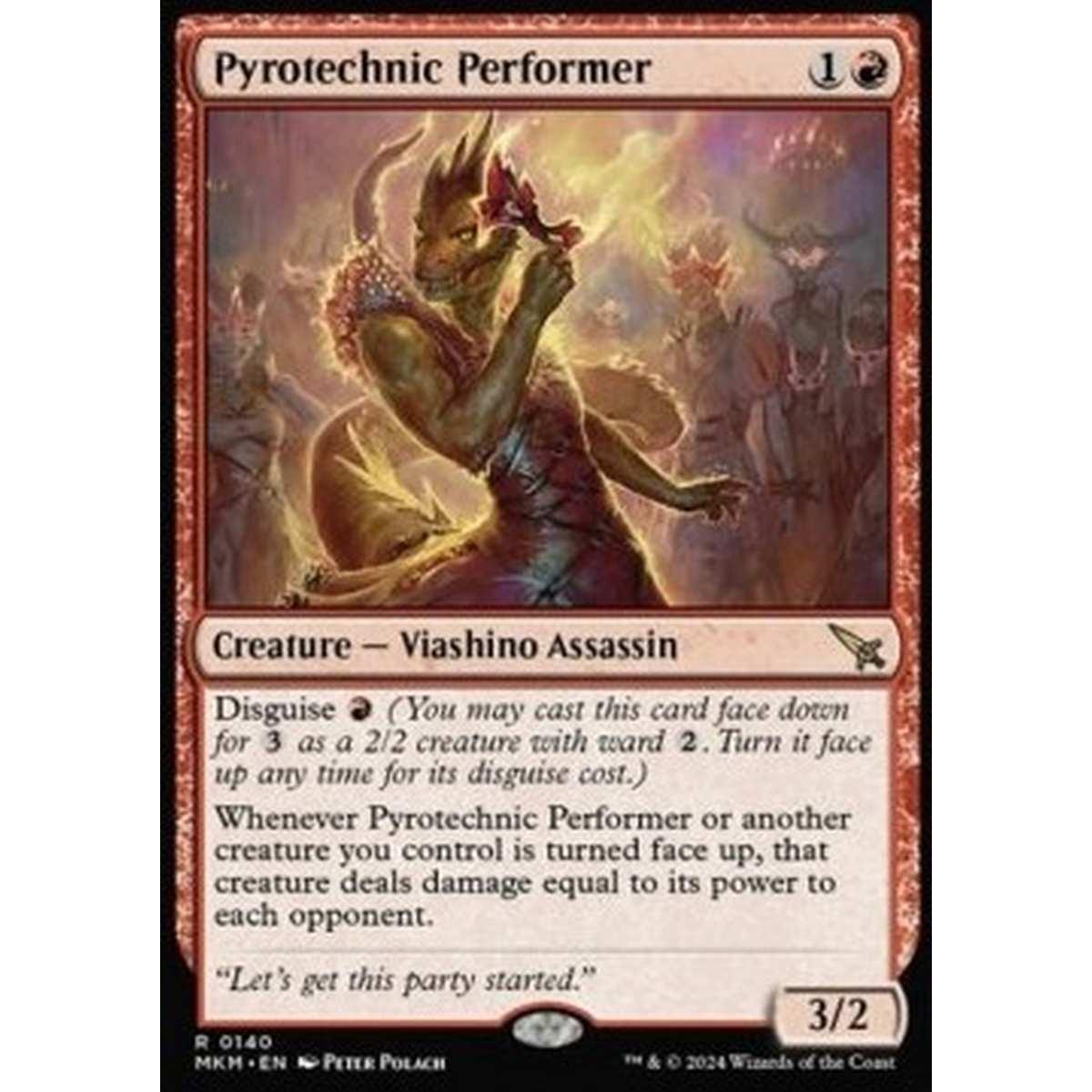 Pyrotechnic Performer - Pyrotechnic Performer - [MKM] [NM] [Foil]