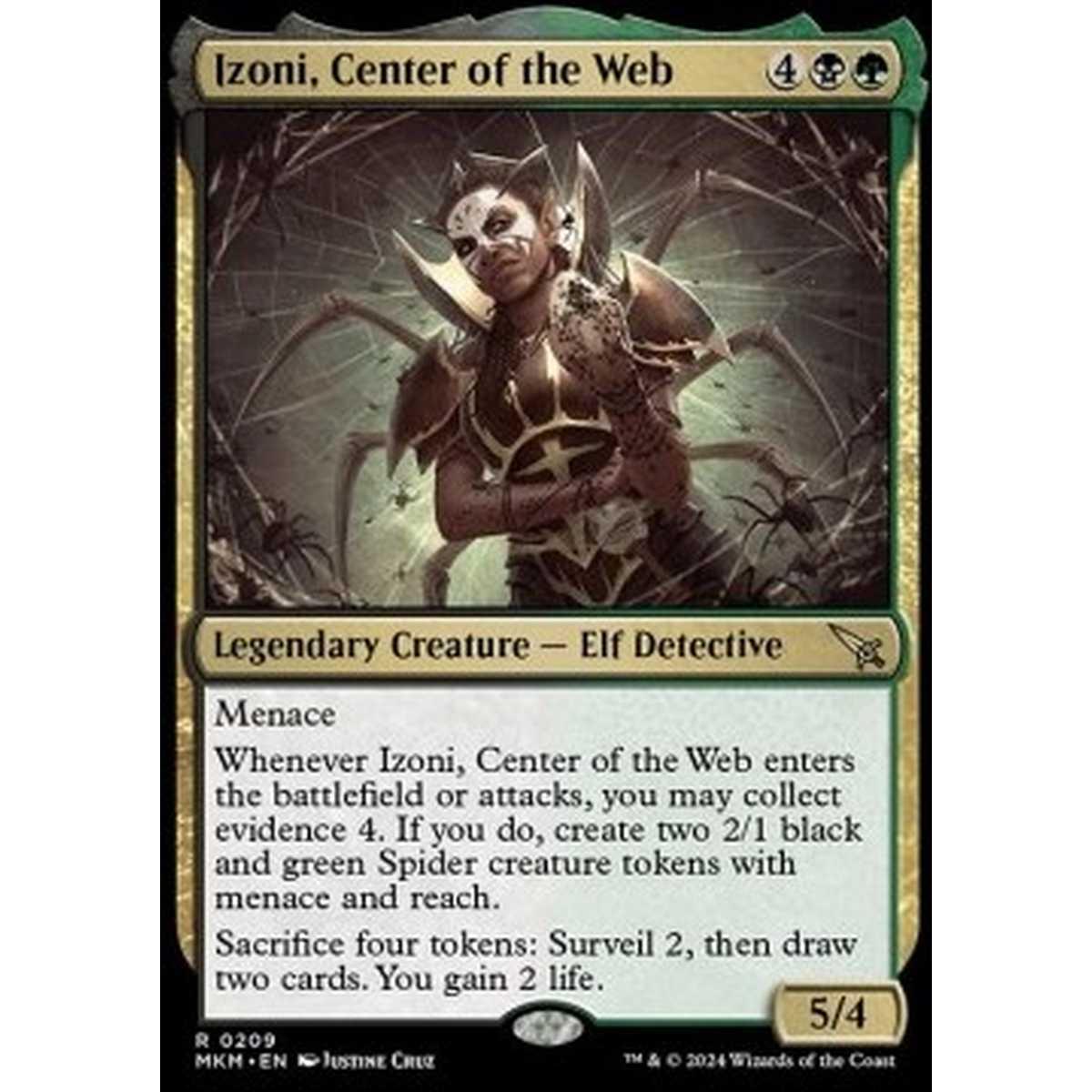 Izoni, Center of the Web - Izoni, Center of the Web - [MKM] [NM] [Foil]