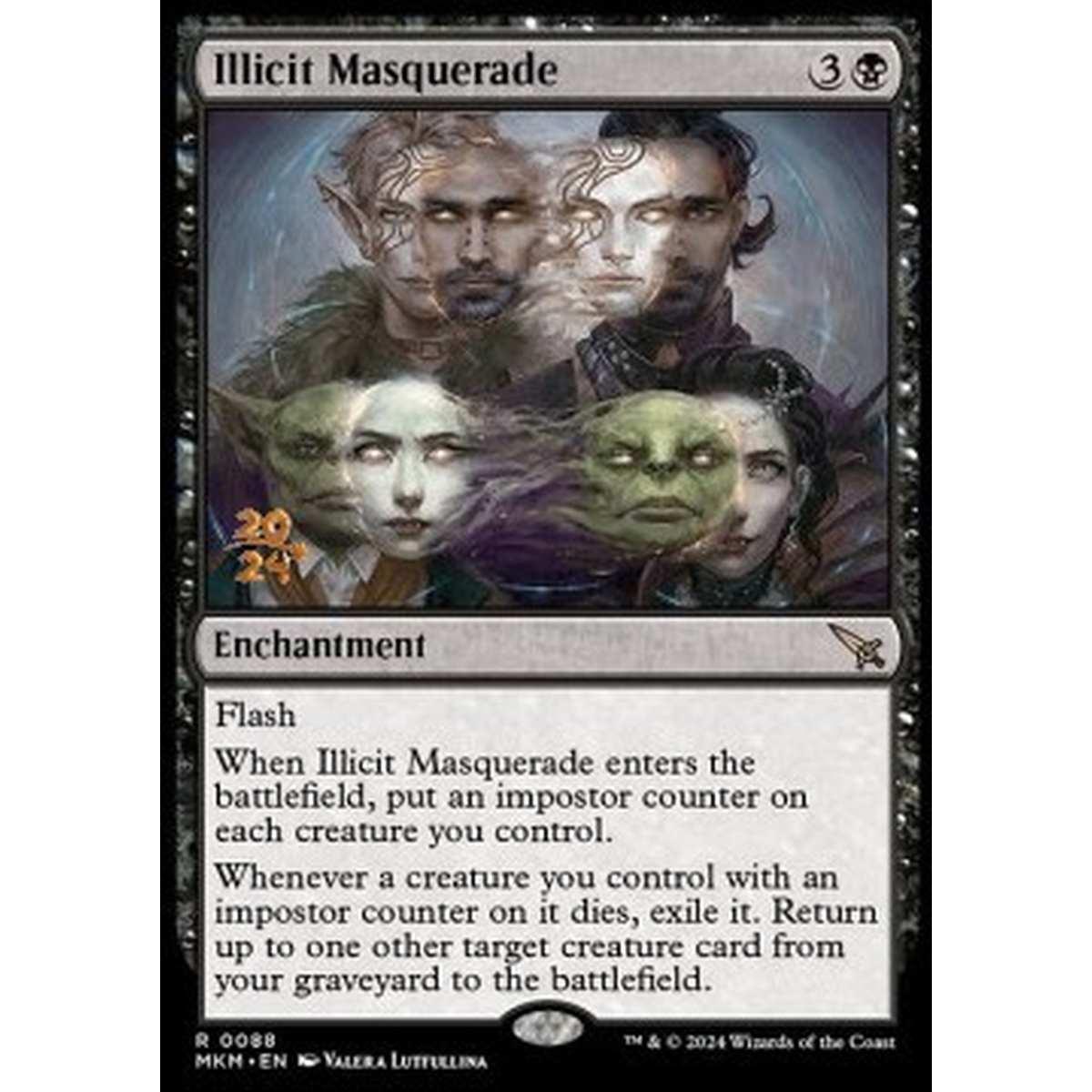 Illicit Masquerade (V.1) - Mascherata Illecita (V.1) - [PMKM] [NM] [Foil]