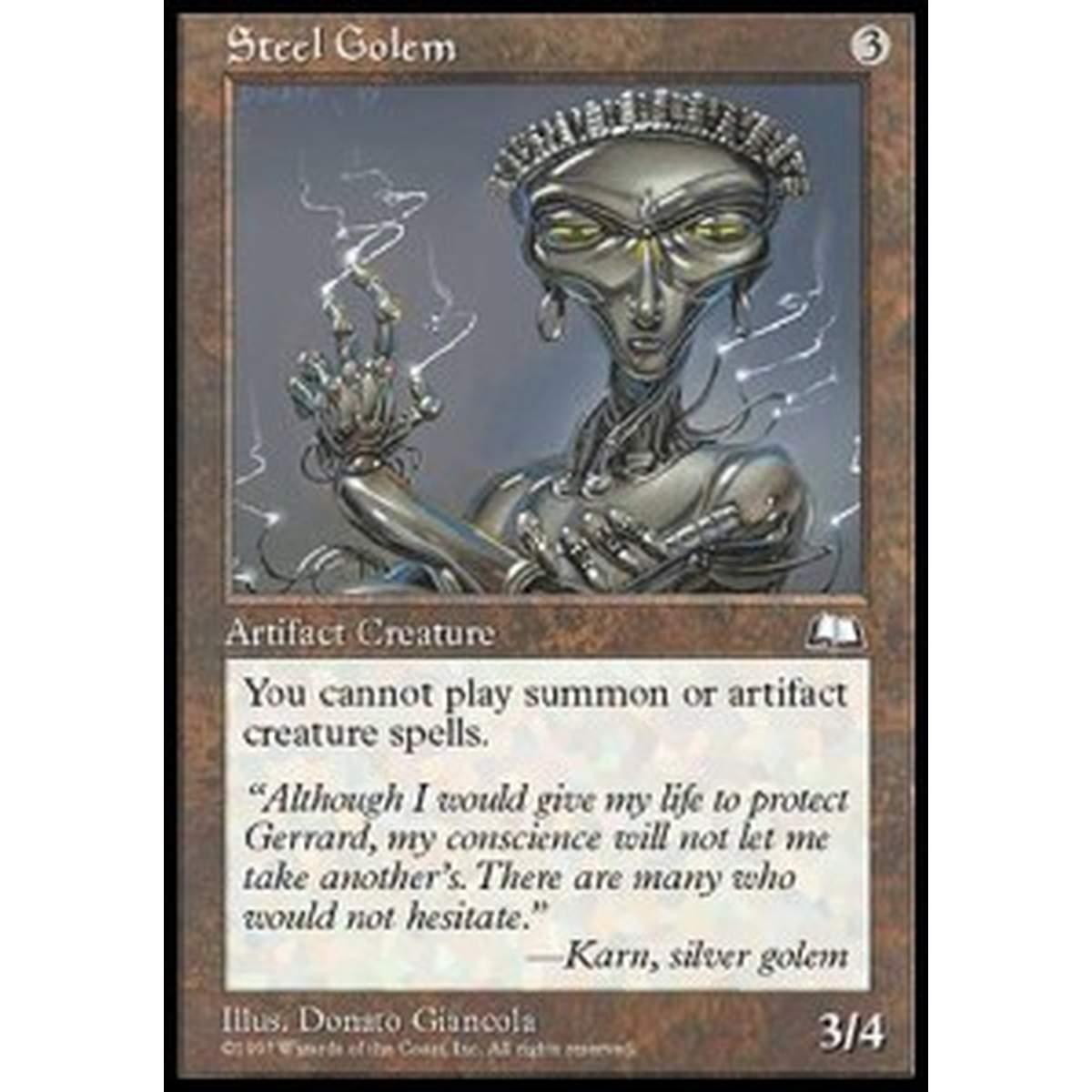 Steel Golem - Golem d'Argento - [WTH] [EX]