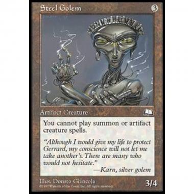 Steel Golem - Golem d'Argento - [WTH] [EX]