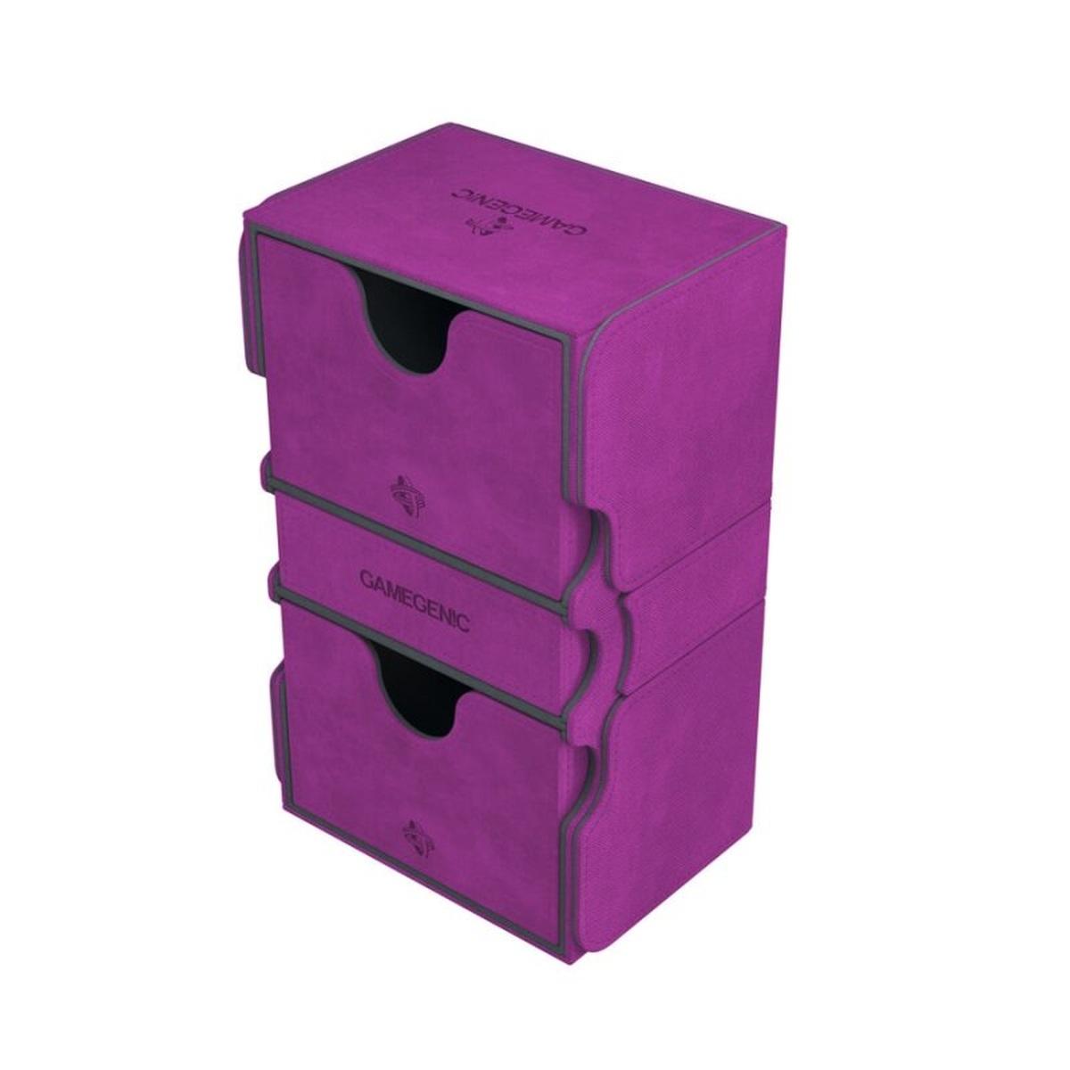 Deck Box Stronghold 200+ Convertible PURPLE Gamegenic