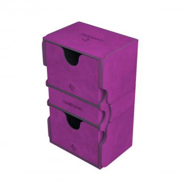 Deck Box Stronghold 200+ Convertible PURPLE Gamegenic