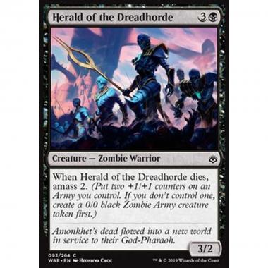 Herald of the Dreadhorde - Araldo dell'Orda Atroce - [WAR] [NM]