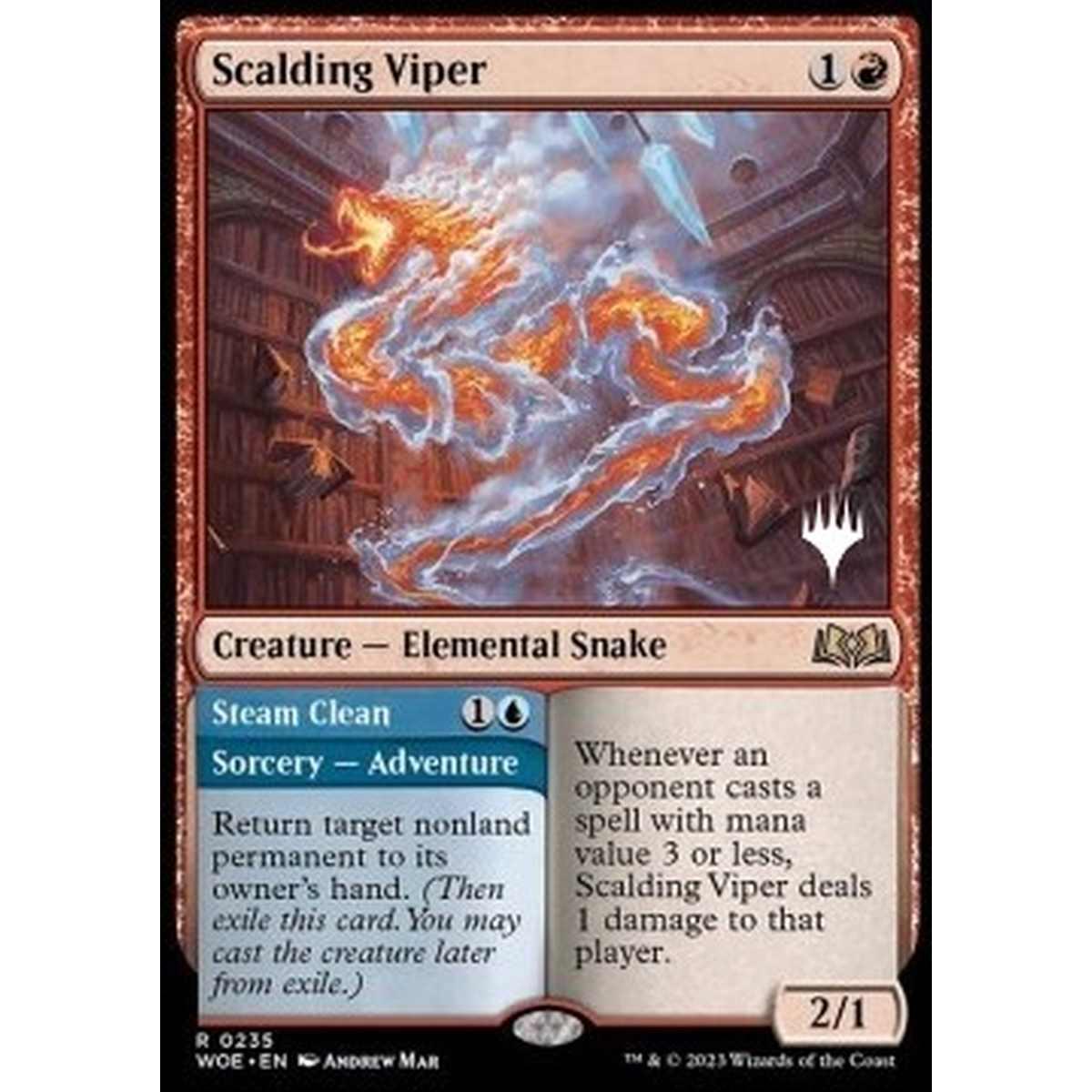 Scalding Viper // Steam Clean (V.2) - Scalding Viper // Steam Clean (V.2) - [PWOE] [NM] [Foil]
