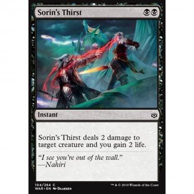 Sorin's Thirst - Sete di Sorin - [WAR] [NM]