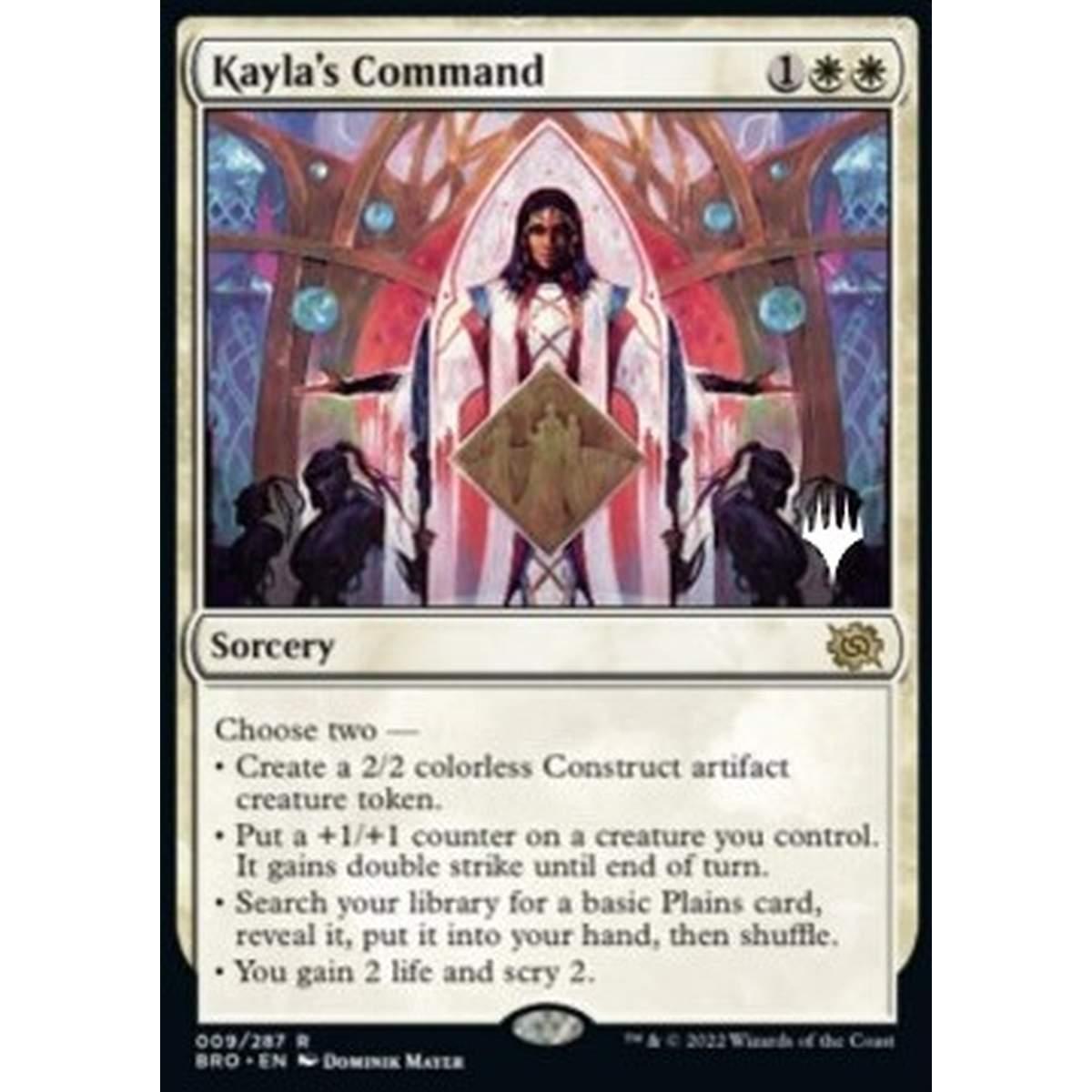 Kayla's Command (V.2) - Comando di Kayla (V.2) - [PBRO] [NM] [Foil]