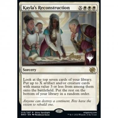 Kayla's Reconstruction (V.2) - Ricostruzione di Kayla (V.2) - [PBRO] [NM] [Foil]